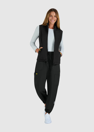 Koi Smiley World x Amused Women's Fleece Vest