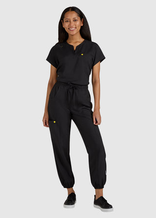 Koi | SmileyWorld Jolly Women's Jogger-Style Scrub Pants