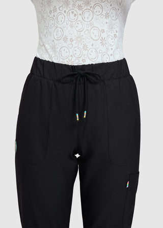 koi Smiley World x Glad Women's Limited Edition Jogger-Style Scrub Pant