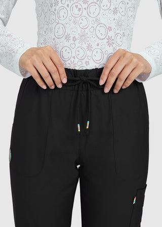 koi Smiley World x Glad Women's Limited Edition Jogger-Style Scrub Pant