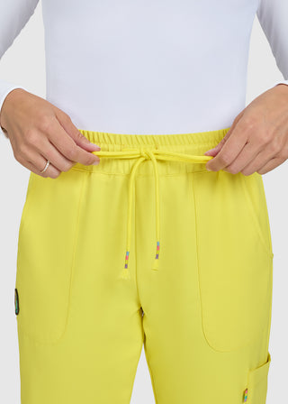 koi Smiley World x Glad Women's Limited Edition Jogger-Style Scrub Pant