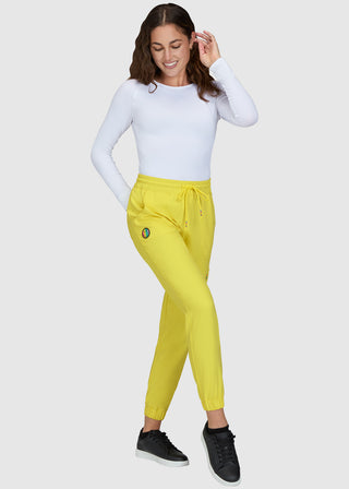 koi Smiley World x Glad Women's Limited Edition Jogger-Style Scrub Pant