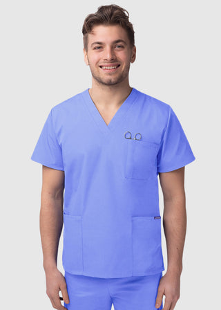 Adar Sivvan Unisex V-Neck And Drawstring Pant Scrub Set