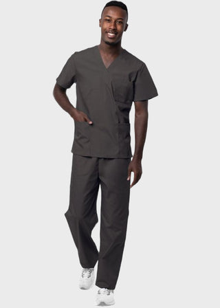 Adar Sivvan Unisex V-Neck And Drawstring Pant Scrub Set