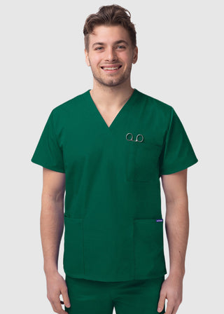 Adar Sivvan Unisex V-Neck And Drawstring Pant Scrub Set