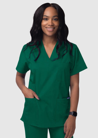 Adar Sivvan Unisex V-Neck And Drawstring Pant Scrub Set