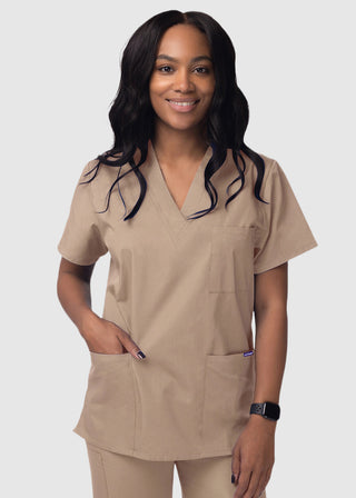 Adar Sivvan Unisex V-Neck And Drawstring Pant Scrub Set