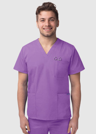 Adar Sivvan Unisex V-Neck And Drawstring Pant Scrub Set