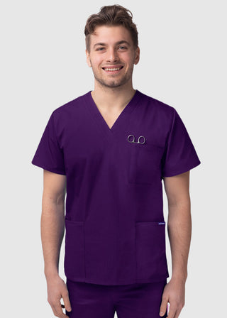 Adar Sivvan Unisex V-Neck And Drawstring Pant Scrub Set