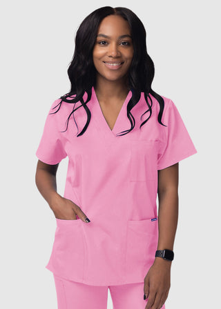 Adar Sivvan Unisex V-Neck And Drawstring Pant Scrub Set