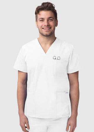 Adar Sivvan Unisex V-Neck And Drawstring Pant Scrub Set