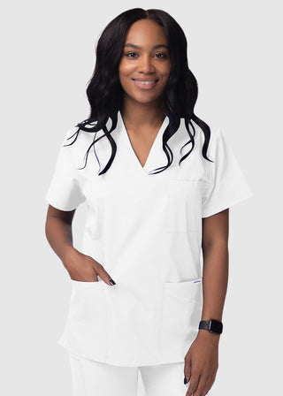 Adar Sivvan Unisex V-Neck And Drawstring Pant Scrub Set