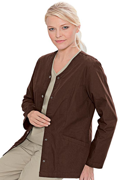 Landau E Women Medical Warm Up Scrub Jacket for $15.99 | PulseUniform